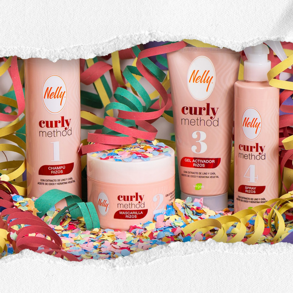 Routine Complète Curly Method Nelly Hair Care 1,2,3 & 4